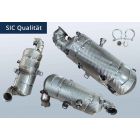 Dieselpartikelfilter mit Oxi Katalysator FIAT Doblo Kasten Van BlueHDi 100 (510, 511, 360, 361)