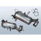 Diesel particulate filter with oxi cat OPEL Astra K 1.6 CDTI (B16)