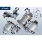 SIC Diesel particulate filter with oxi cat SKODA Kodiaq 2.0 TDI (NS7 NV7 NS6)