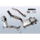 Diesel Particulate Filter SKODA Superb 2.0 TDI (3T4)