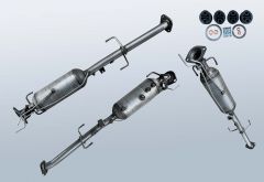 Dieselpartikelfilter MAZDA 6 Sport Kombi 2.2 CD (GH)