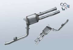 Diesel Particulate Filter MERCEDES BENZ CLS CLS 350 CDI (C219322)