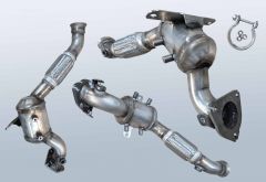 Catalytic converter FORD Ka+ III 1.2 Zetec (UK FK)