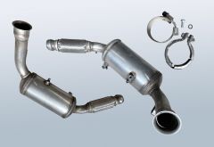 DPF - Dieselpartikelfilter mit OXI KAT MERCEDES BENZ Sprinter 3.0 3,5t Kasten 4x4 319CDI BlueTEC (B906)