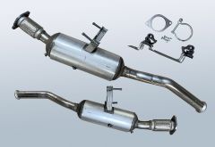 Dieselpartikelfilter RENAULT Master III 2.3 dCi 125 RWD (X62 FV)
