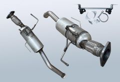 Dieselpartikelfilter NISSAN NV400 2.3 dCi 145 (X62 EV HV UV)