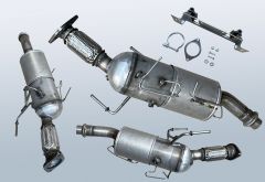 Dieselpartikelfilter RENAULT Master III 2.3 dCi 130 (X62B JV)