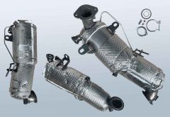 Diesel particulate filter FIAT Doblo II Kombi 1.6 D Multijet (263)
