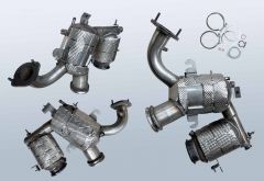 Diesel particulate filter with oxi cat FIAT Doblo II Cargo 1.6 D Multijet (263)