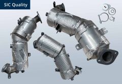 Diesel particulate filter with oxi cat FIAT Doblo II Cargo 1.3 D Multijet 16v (263)