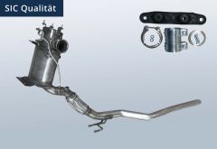 SIC Diesel particulate filter VW Tiguan 2.0 TDI 4motion (5N)