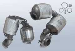 Diesel particulate filter with oxi cat TOYOTA Avensis 2.0 D4-D (WWT270)