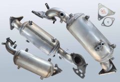 Diesel particulate filter SUBARU XV I 4WD 2.0 D (GPD)