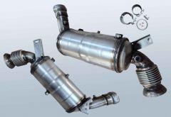 Diesel Particulate Filter MERCEDES BENZ C 200 CDI BlueEFF (W204001)